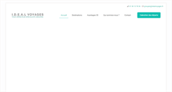 Desktop Screenshot of idealvoyages.fr
